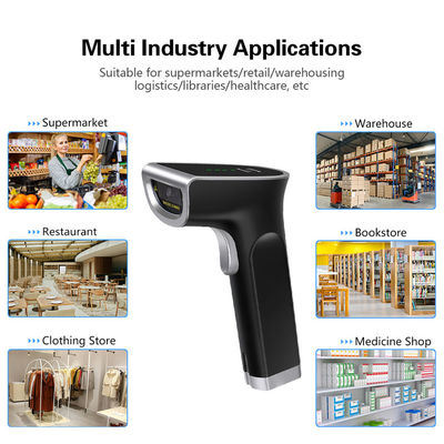 Auto Induction Continuous 2D Barcode Reader Handheld Barcode Scanning Gun