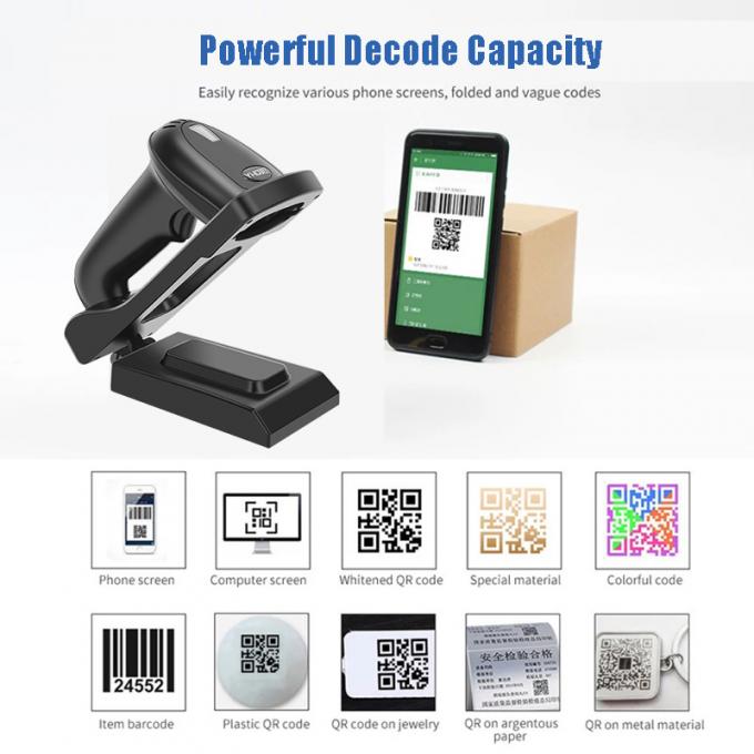 COMS Portable Qr Code Reader Fast Decoding 2D Handheld Bar Code Scanner